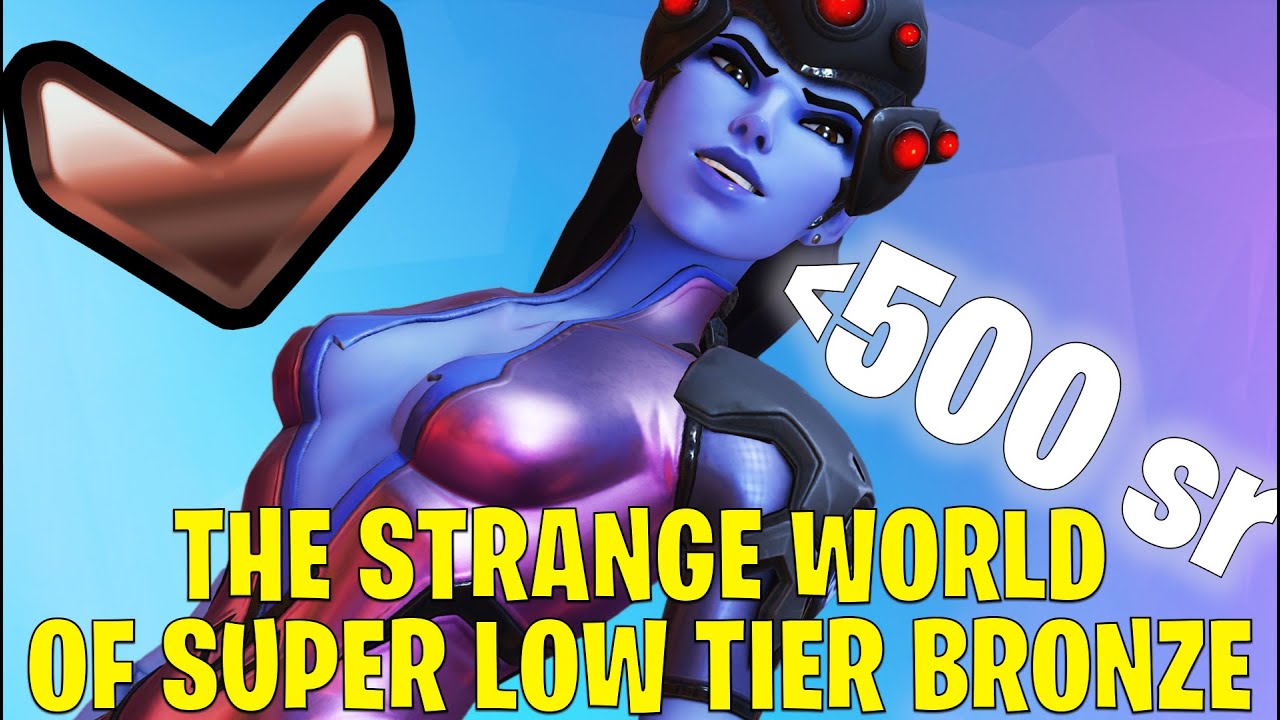 Overwatch -The Strange World of Super Low Tier Bronze #18 500 sr
