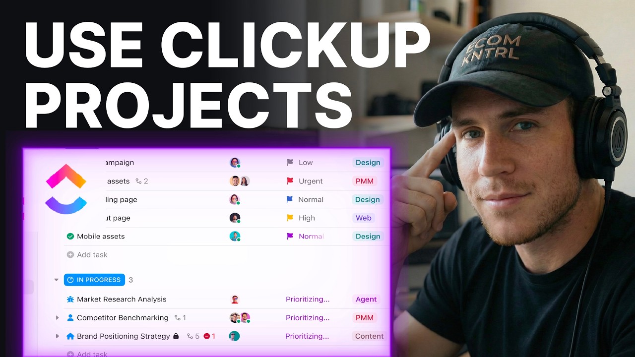 How To Use ClickUp For Project Management (2026) | ClickUp Tutorial