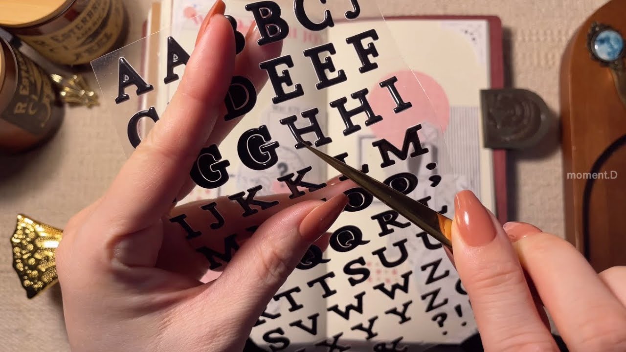 🖤심플하게🖤 다이어리 꾸미기 #papertherapy #scrapbooking 다꾸 ASMR