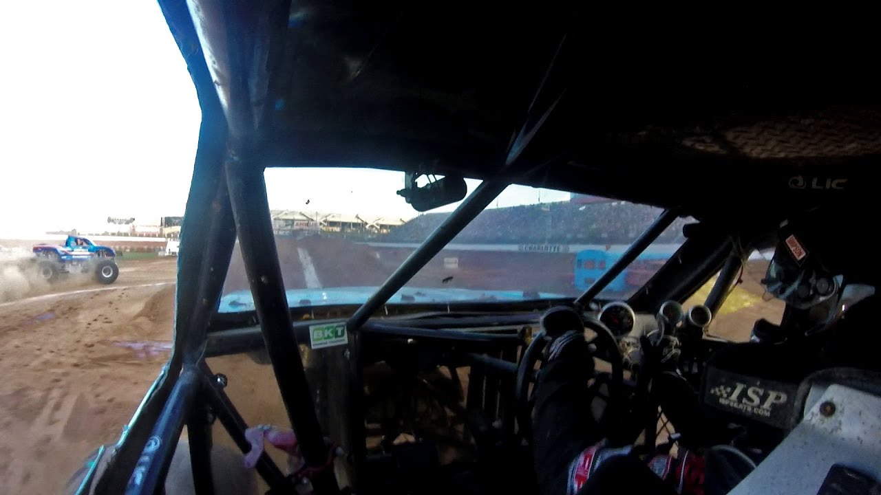 Hooked Monster Truck On Board - Charlotte Back To School Bash 2015