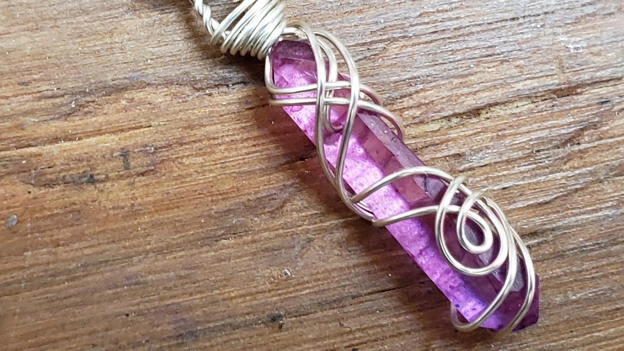 Tiny Pink Crystal With Silver - Eps 170