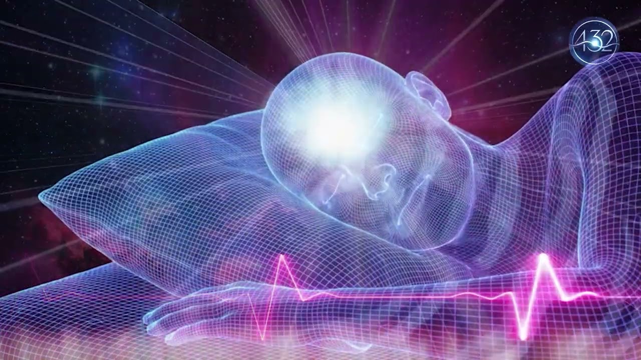 432Hz, 528Hz & 741Hz River Sounds | 3 Hours Deep Sleep, Healing & Cellular Restoration