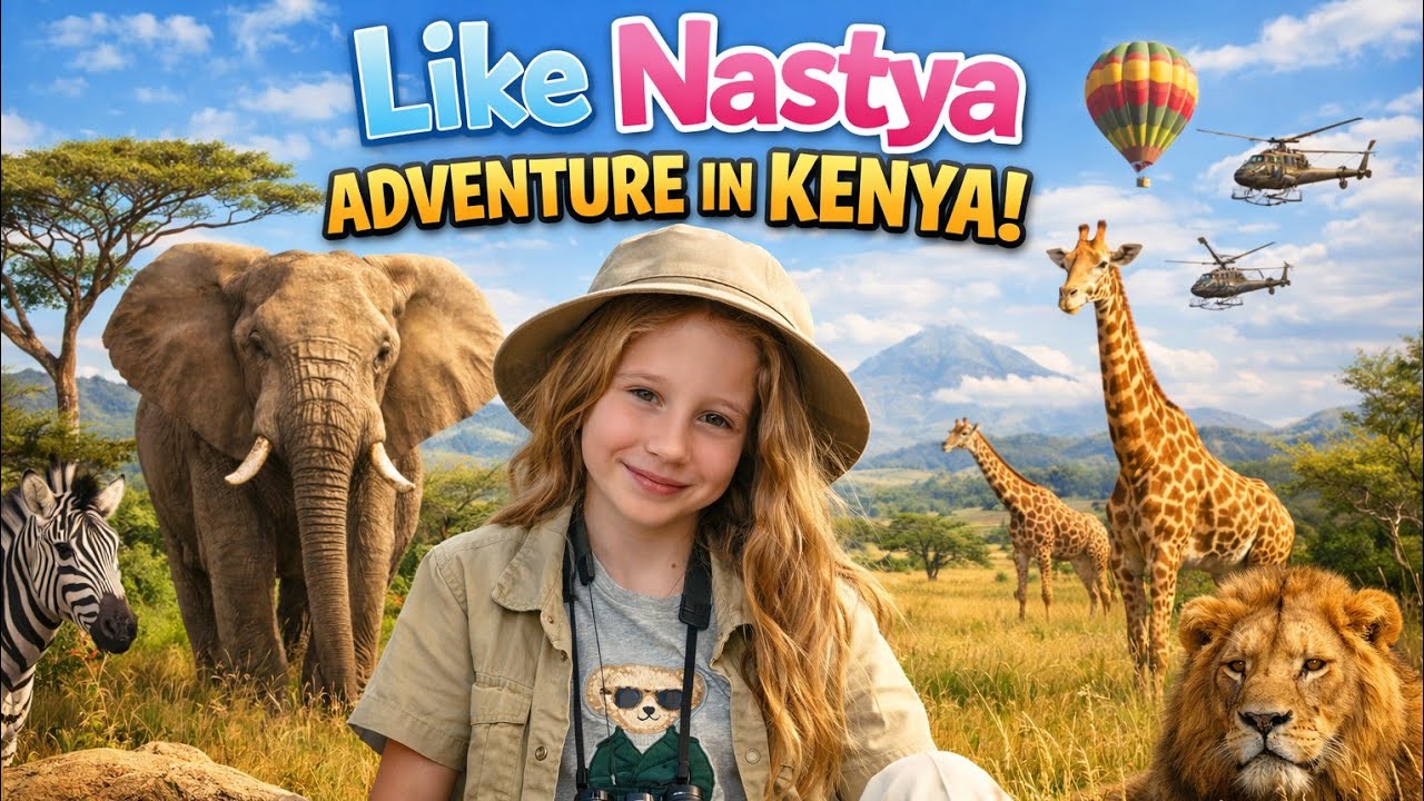 Like Nastya in Kenya Africa 🌍