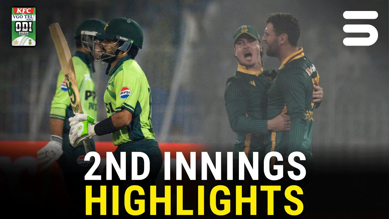 2nd Innings Highlights | Pakistan vs South Africa ODI Series 2025 | 1st ODI | PCB | M3U1K