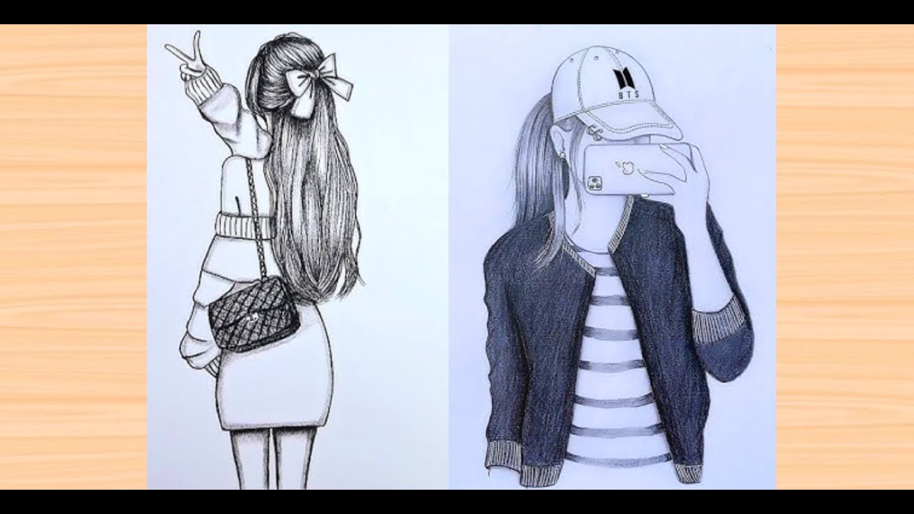 Beautiful Girl Drawing