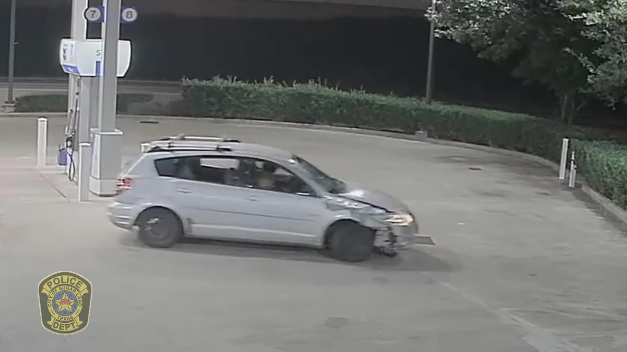 Surveillance video: Sugar Land PD searching for suspect in deadly hit-and-run
