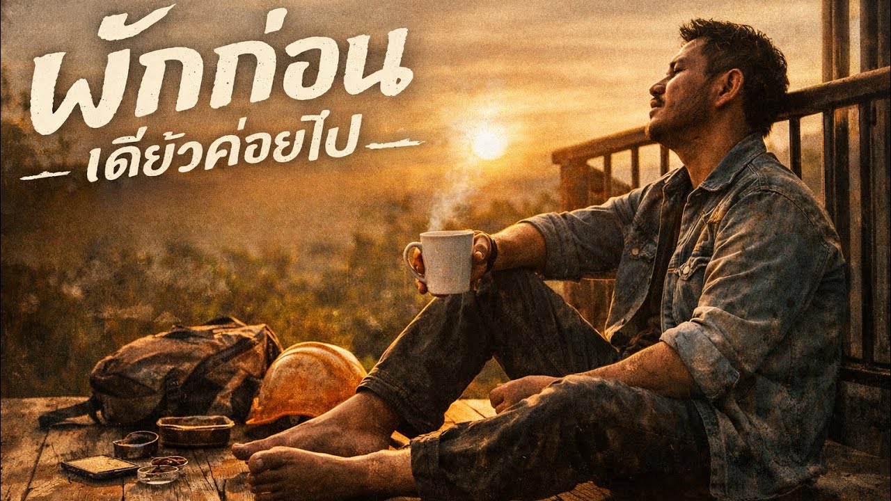 พักก่อน เดี๋ยวค่อยไป | เพลงเพื่อชีวิตคนทำงาน | บ่าวโหน่งอุบลฯ (official Audio)