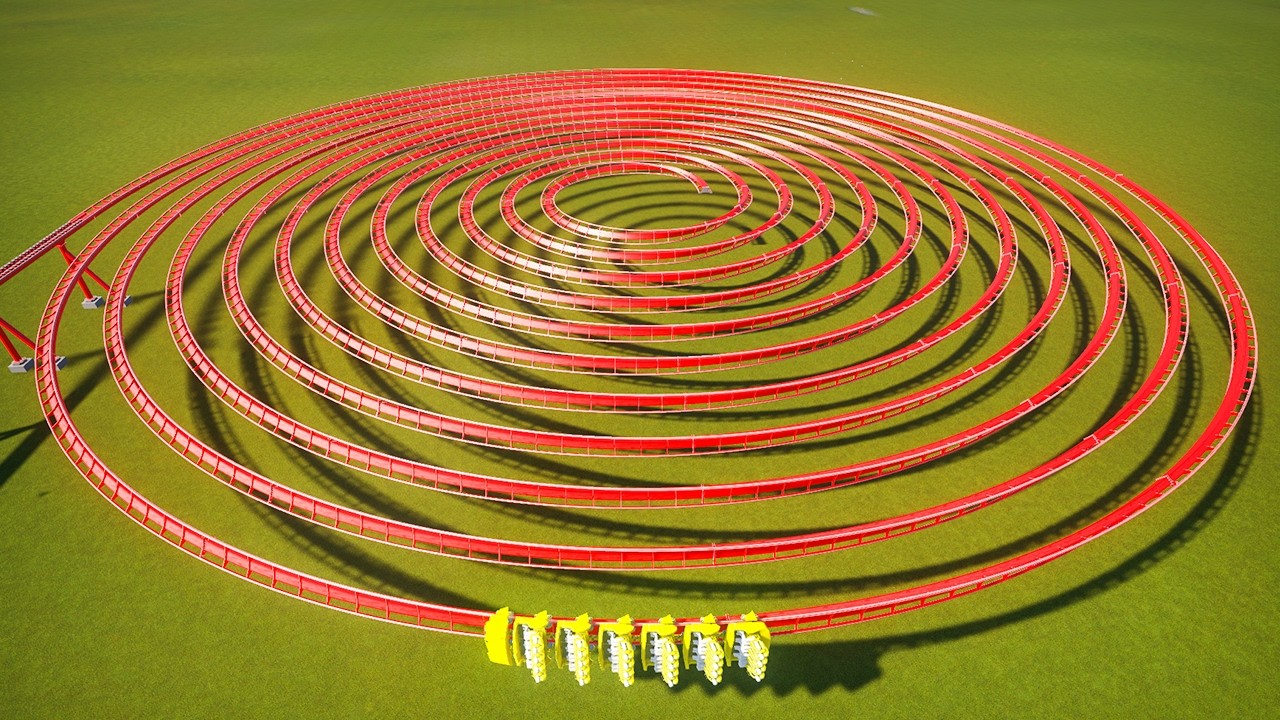 Spiral Roll Loop Roller Coaster – Planet Coaster