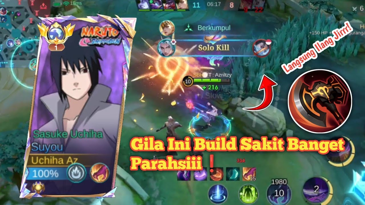 PAKAI BUILD TOP GLOBAL 1 SUYOU GILA MUSUH KETAR KETIR! | MLBB