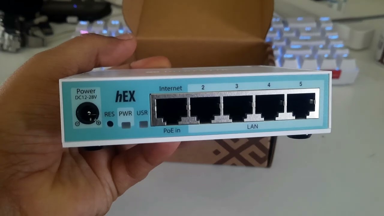 Mikrotik hEX E50UG Unboxing &ndash; 512MB RAM & Powerful Dual-Core ARM CPU!