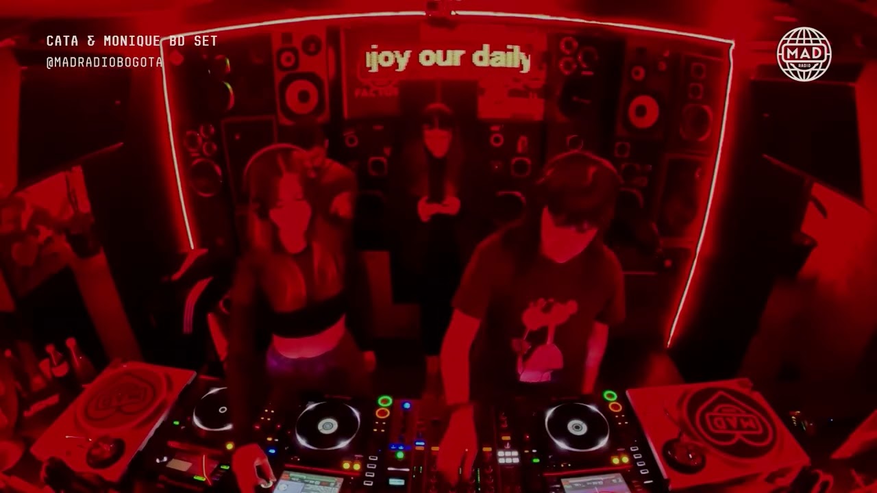 CATA & MONIQUE BD SET — Live DJ Set at Mad Radio Bogotá | HOUSE |