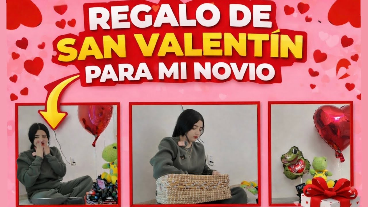Armando el regalo de San Valentín para mi novio 💙￼/ Les enseño todo paso a paso 