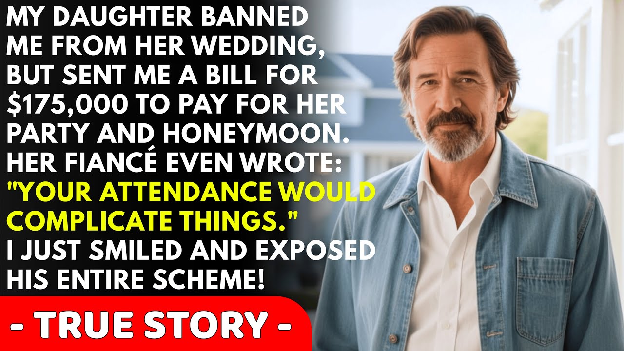 My Daughter Banned Me From Her Wedding, But Sent Me a Bill For $175,000 To Pay For Everyt...