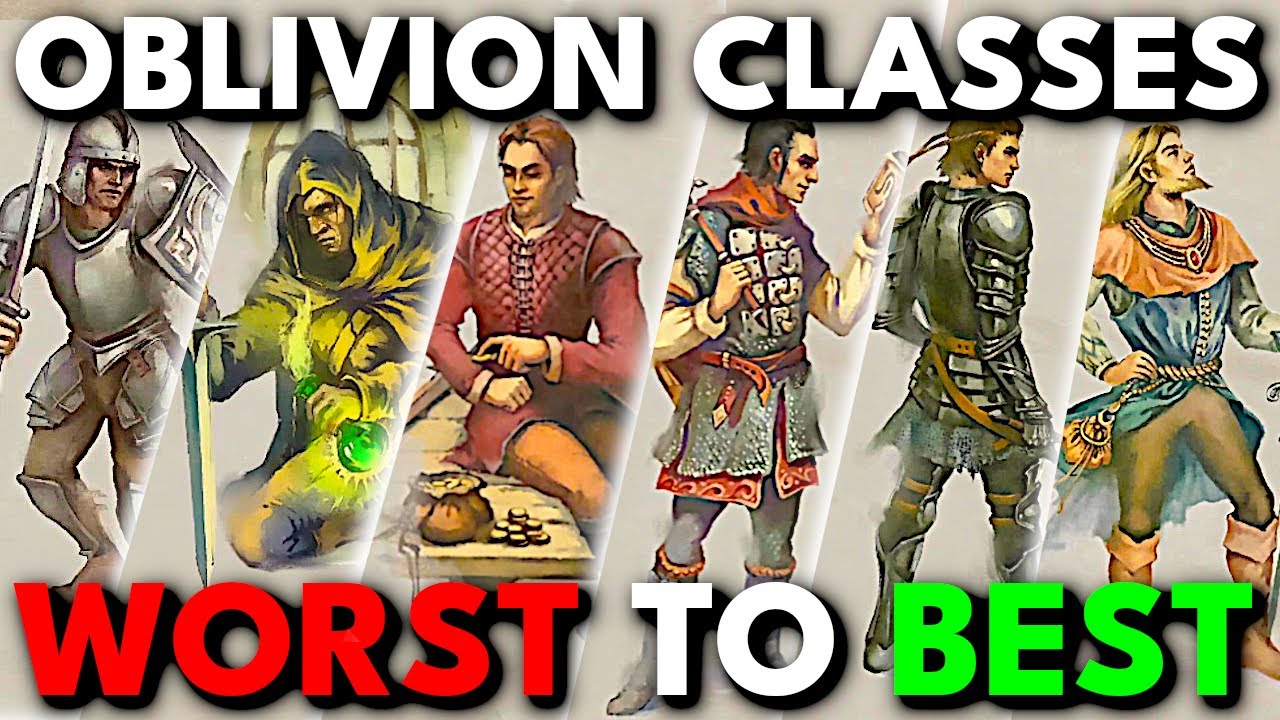 Every Oblivion Remastered Class RANKED Worst to Best