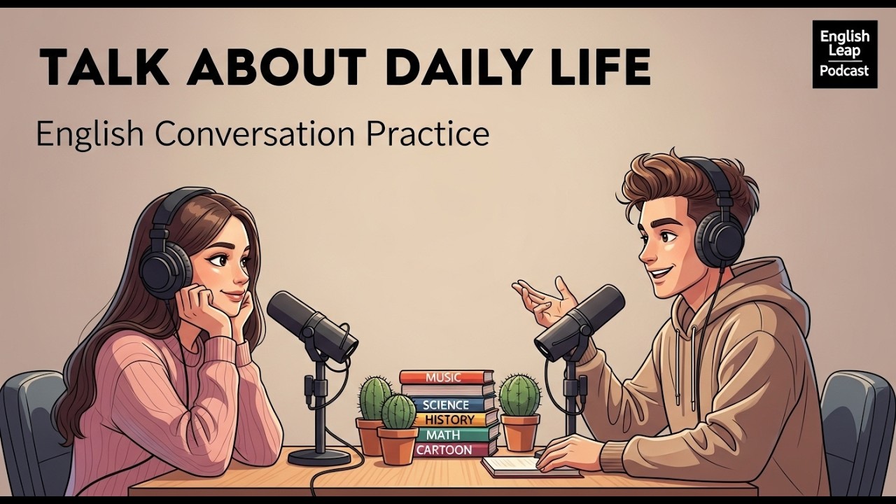 English Podcast For Easy English Conversation | Talk About Your Day In English | B2-C1 Level