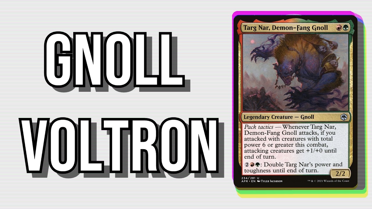 How to build the funny gnoll as your commander