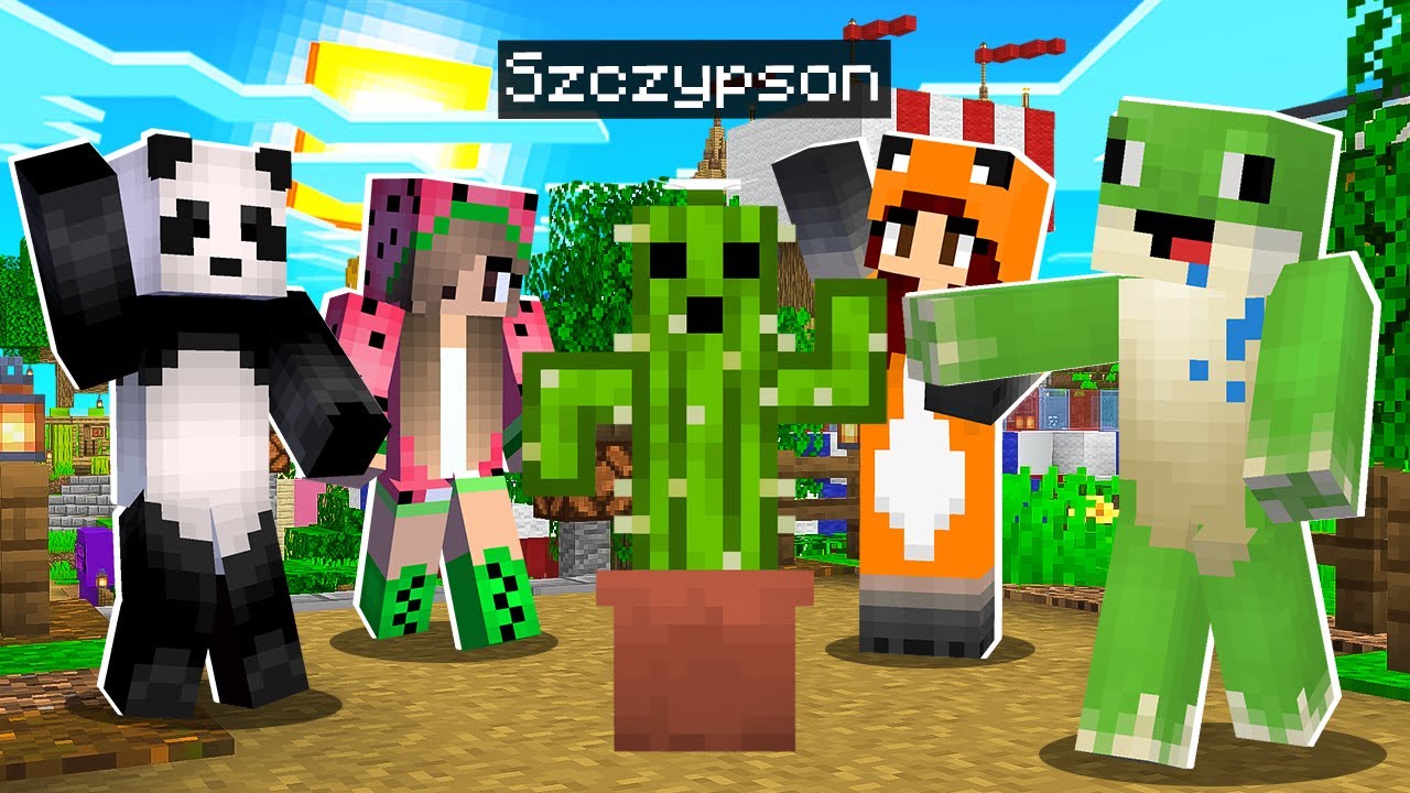 Trolluje WSZYSTKICH NA KIDOWICACH jako KAKTUS w Minecraft!