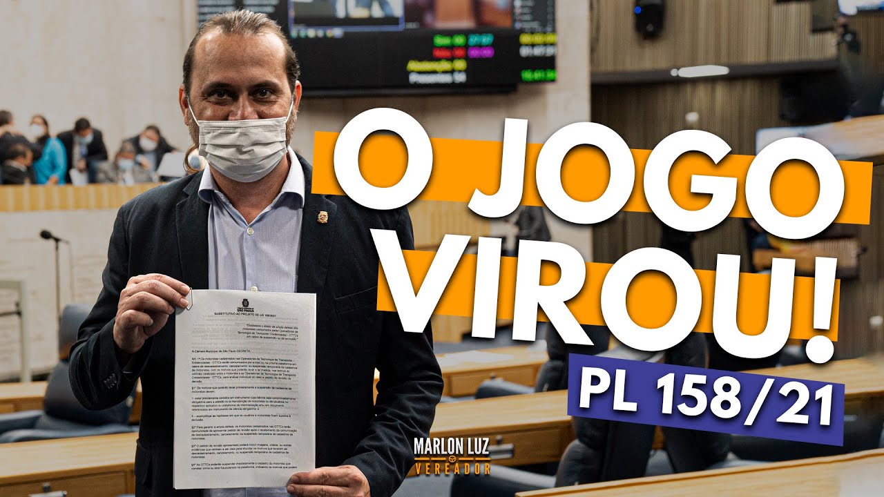 🏆 VITÓRIA: APROVADO PL 158/21 a FAVOR MOTORISTAS UBER e 99! (chega de banimentos)