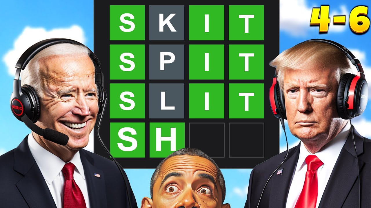 Президенты США играют в СЛОВА 4-6