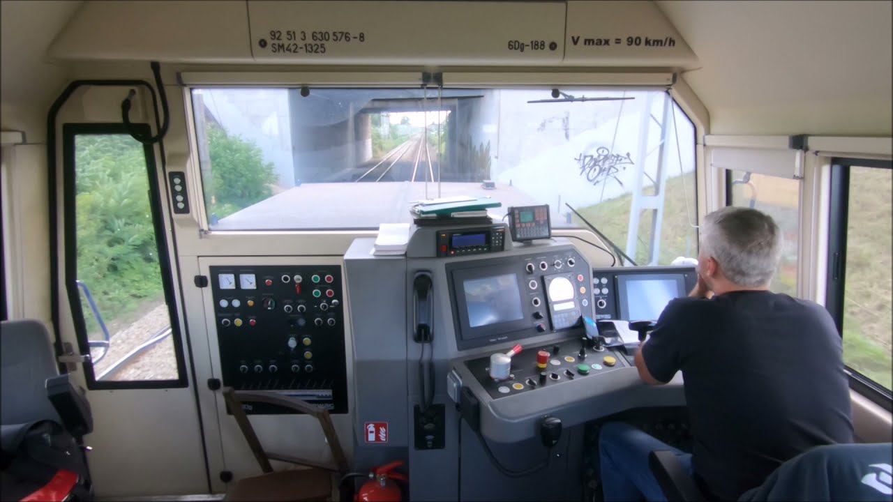❗ CabView ❗SM42\6Dg 🚦  Z kabiny maszynisty 🚦 Smardzów - Wrocławski Boreczek 🚦 lk276