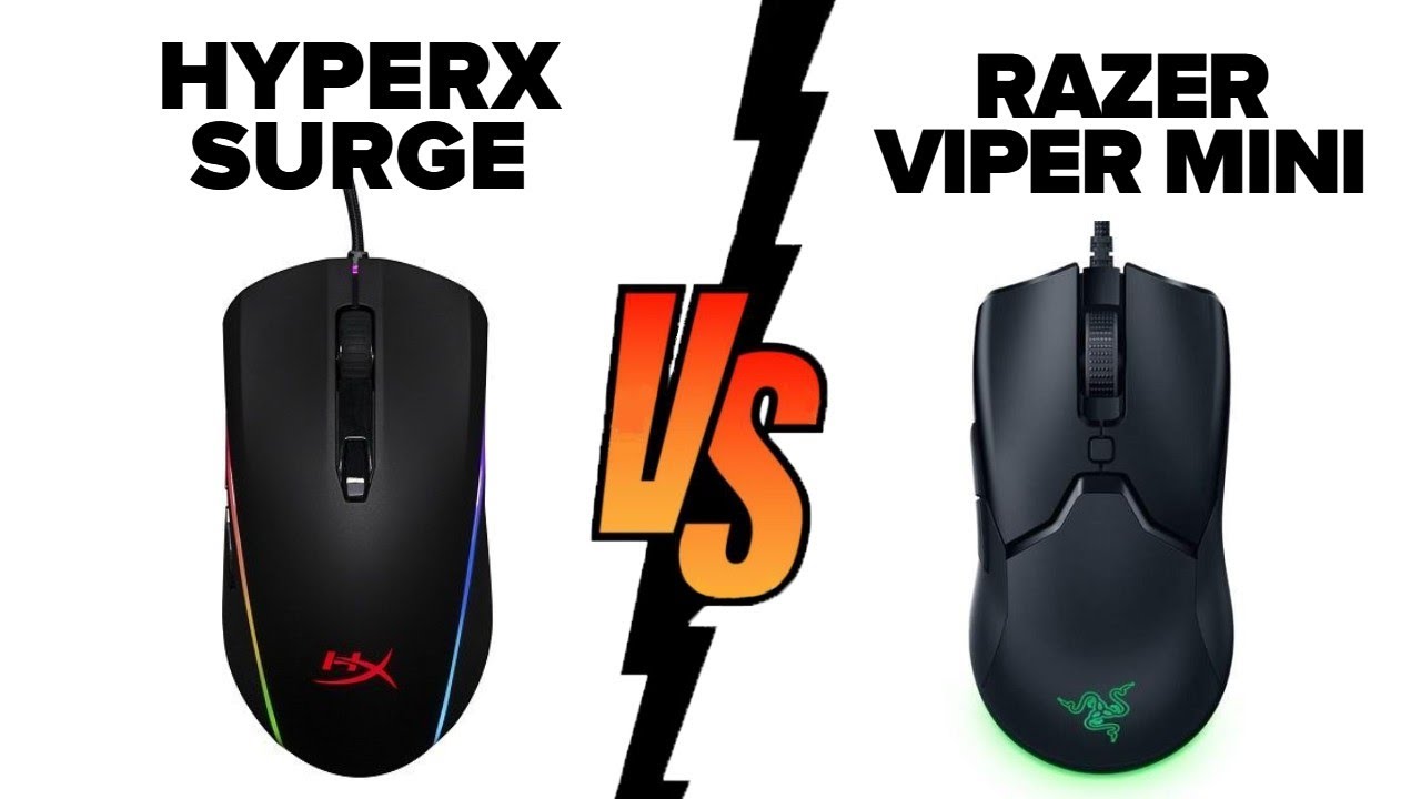 HyperX Pulsefire Surge vs Razer Viper Mini - Which Mouse is Better ?