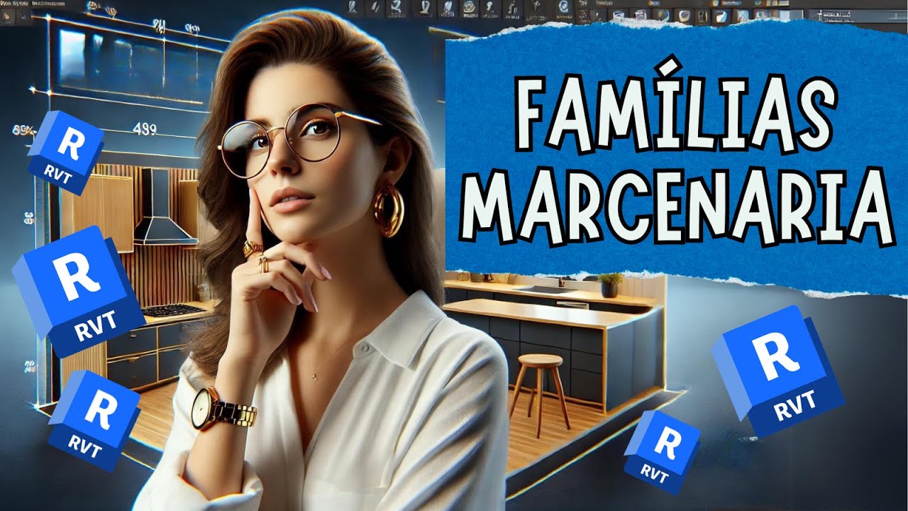 Como NÓS criamos e editamos famílias de marcenaria no REVIT? #revitbim #revitfamily #revittutorial