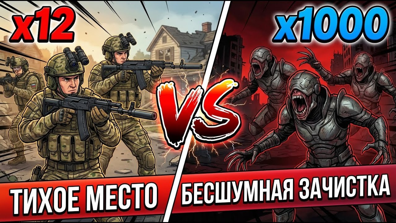 ЧТО ЕСЛИ ОТРЯД ВДВ ПОПАЛ В «ТИХОЕ МЕСТО»? Бесшумная зачистка