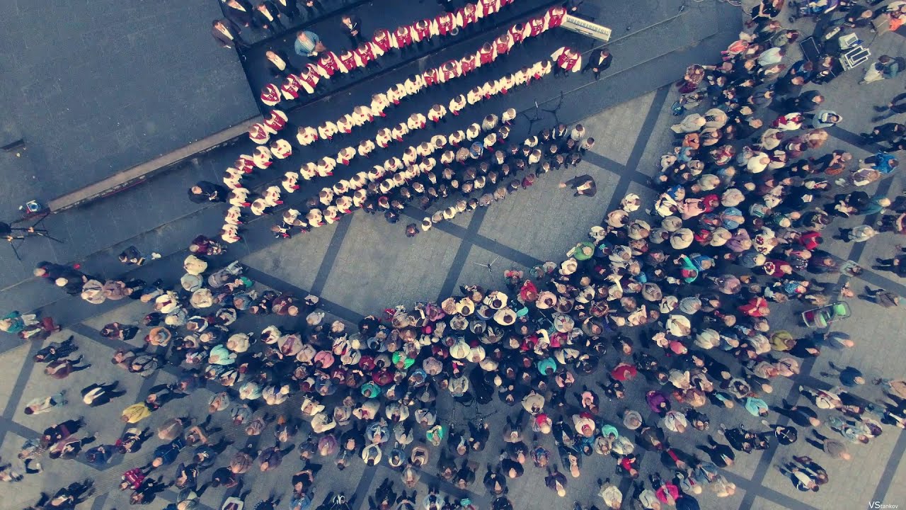 Ukraine. Lviv. Concert of Dudaryk choir. 2020