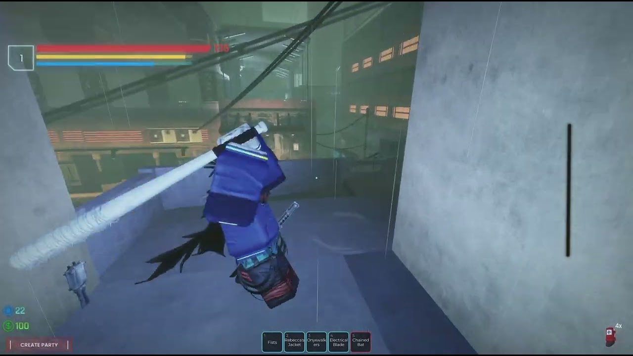 cyberpunk nexus clip (pro vs noob, noob wins)