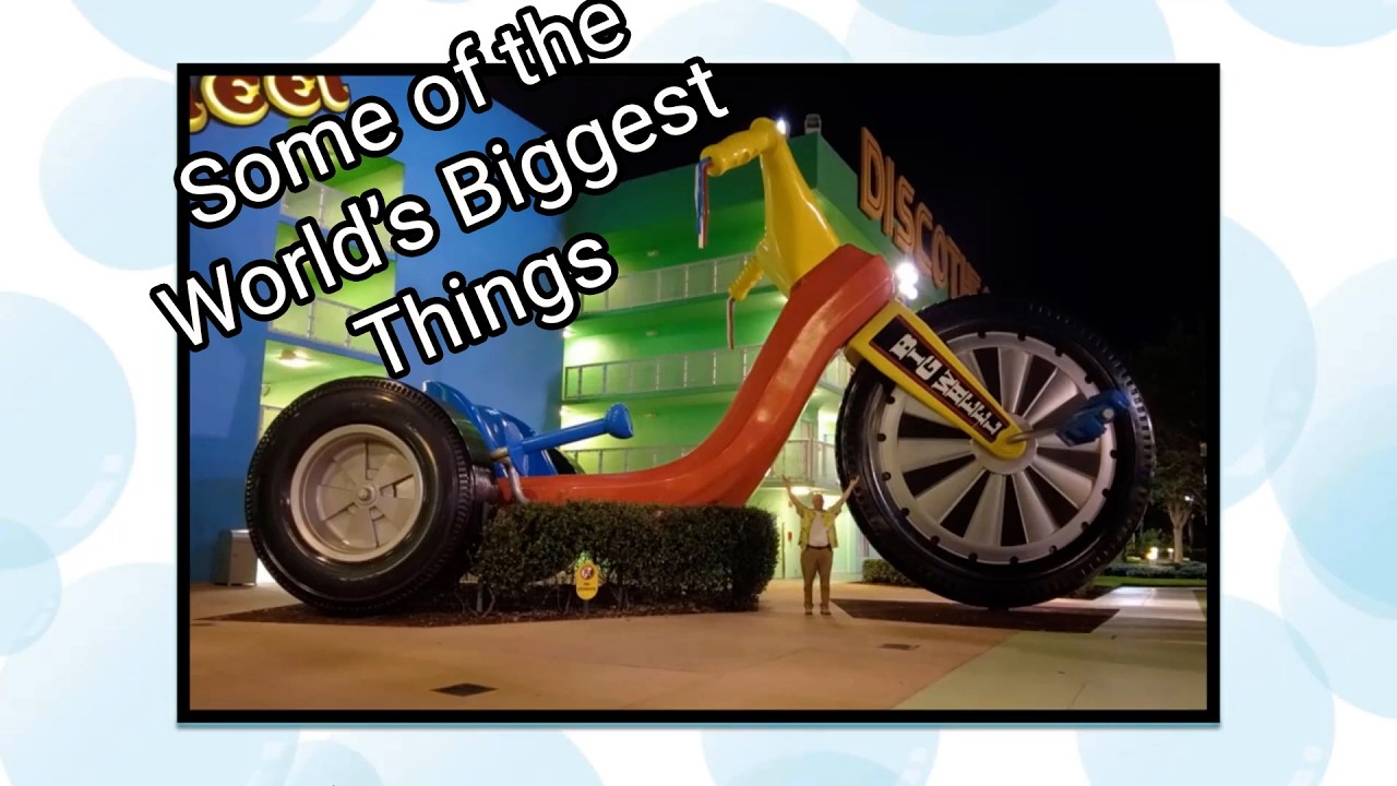 The World's BIGGEST STUFF, let's talk about them.  Andy on BCAT.