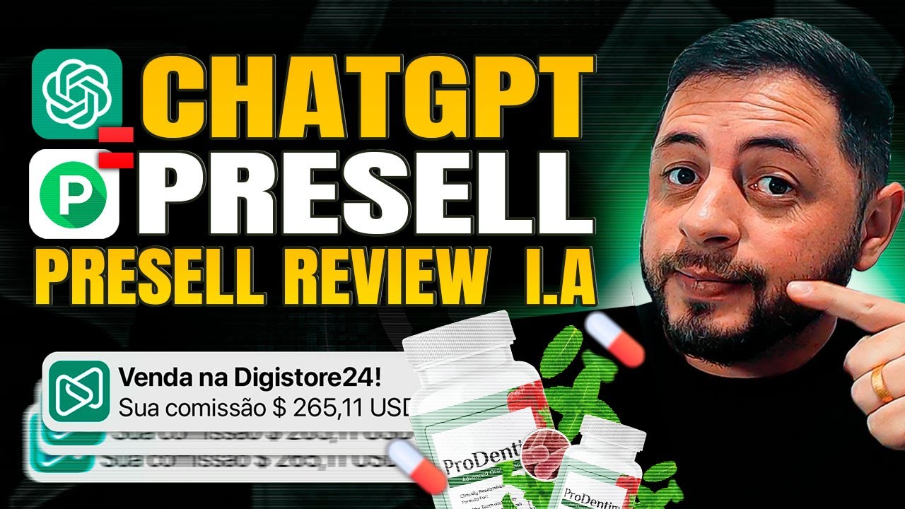 PRESELL REVIEW Autom&aacute;tica com IA &ndash; Crie P&aacute;ginas de ALTA CONVERS&Atilde;O Usando INTELIG&Ecirc;NCIA ARTIFICIAL