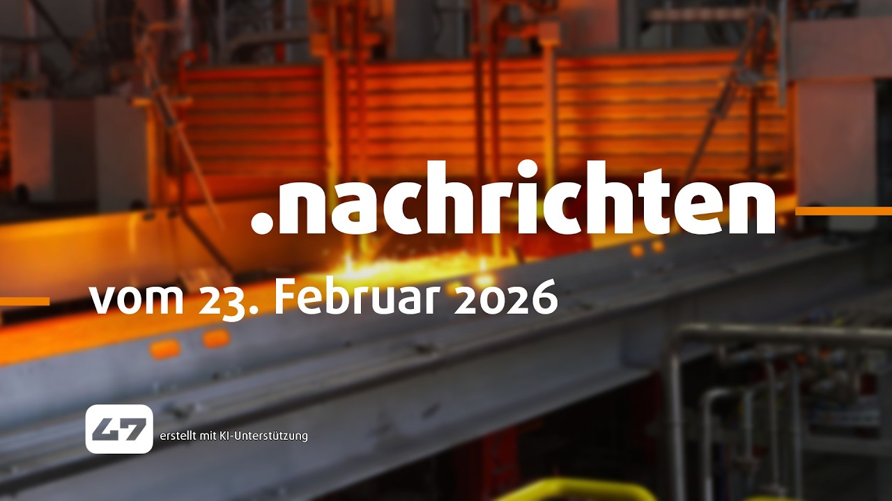 STUDIO 47 .nachrichten | 23.02.2026 | BMW IX3 BEKOMMT STAHL AUS DUISBURG