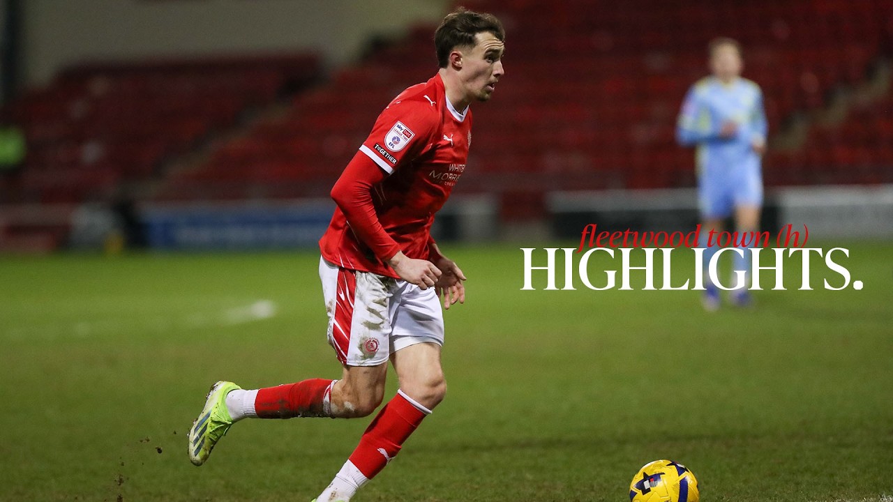 Crewe Alexandra v Fleetwood Town Highlights