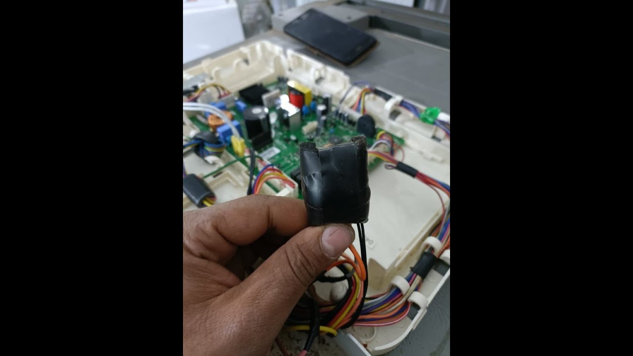تركيب كباس عادي علي ثلاجه LG انفرتر