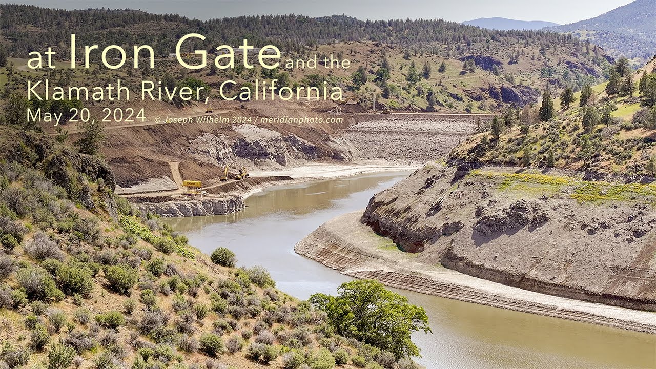 at Iron Gate and the Klamath River, California, May 20, 2024