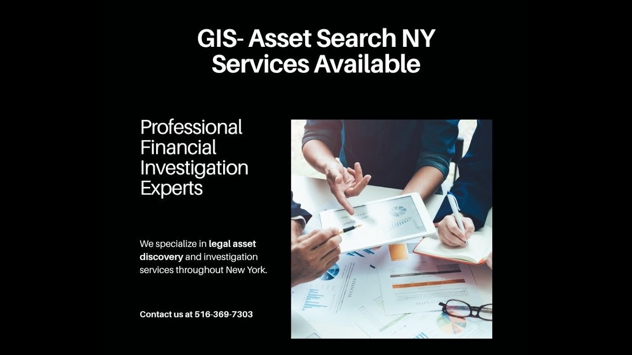 Asset Search Services for Legal Cases in New York | GIS Inc