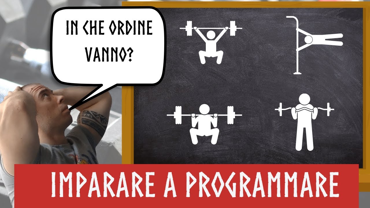 Imparare a programmare (VI) - L'ordine degli esercizi