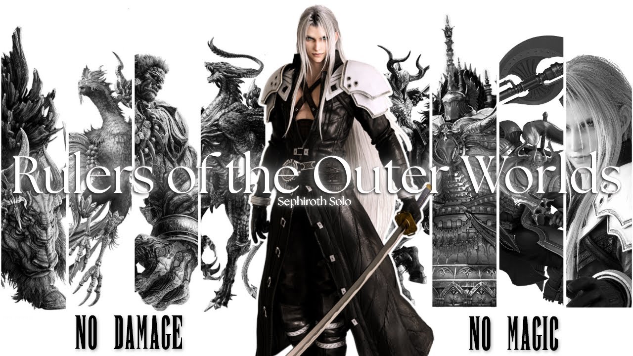 Sephiroth Solo vs Rulers of the Outer Worlds (No Damage, No Magic)