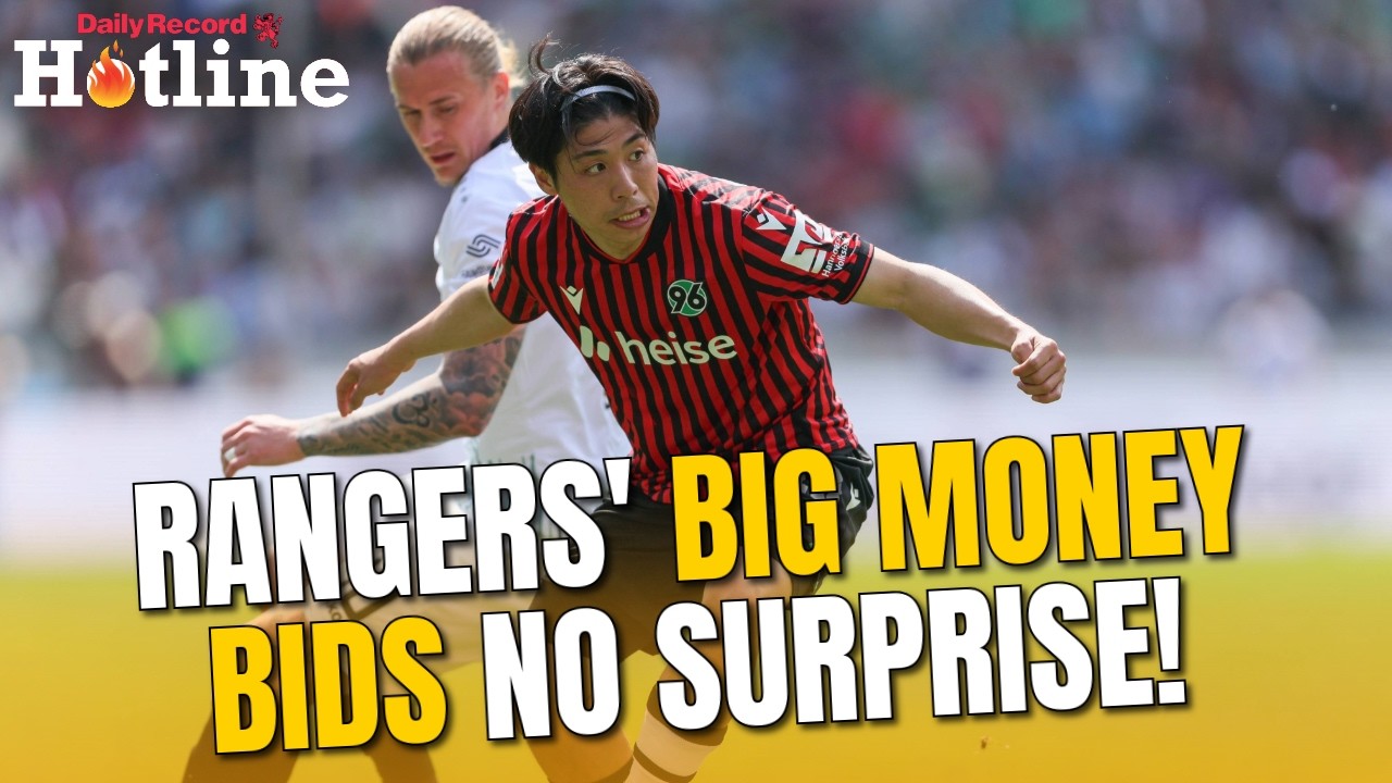Rangers fans shouldn&rsquo;t be surprised by big money bids for Yokota and Ghedjemis! | Hotline Live