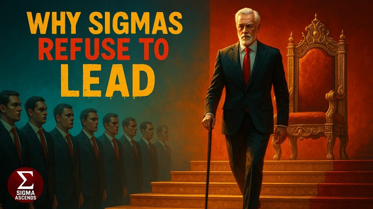 Why The Sigma Male Is Born A Leader But HATES Being In Charge
