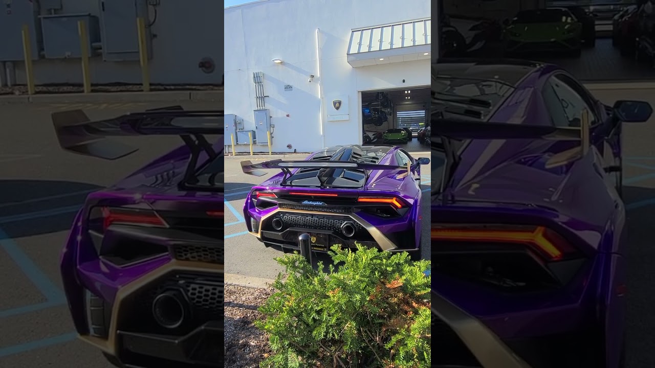 Lamborghini Huracan STO Rev Bomb 💣