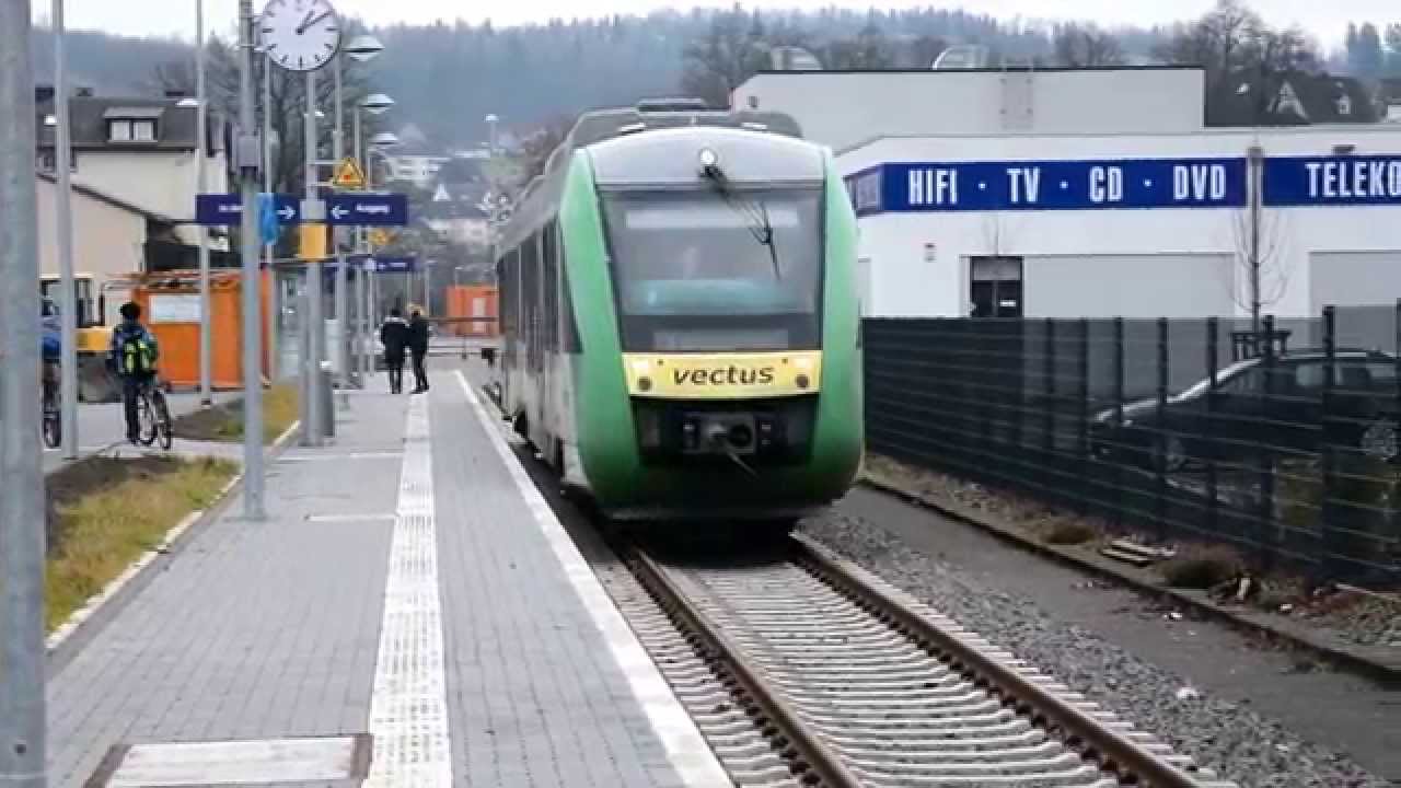 HLB Lint 41 (exVectus) in Olpe nach Fahrplanwechel 2014