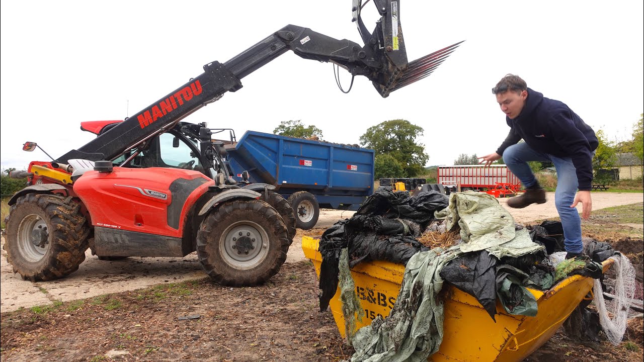 THIS IS A MESS!...HUGE FARMYARD CLEAN UP!