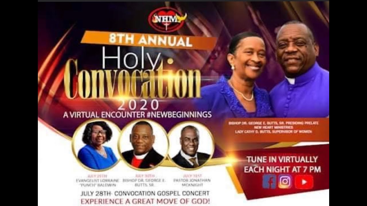 Final Night Pastor Jonathan Mcknight | New Heart Ministries Holy Convocation