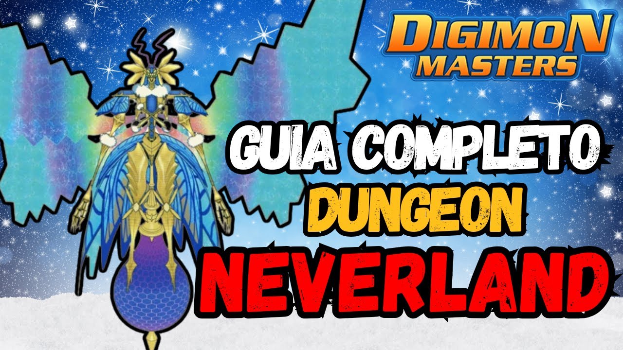 GUIA COMPLETO DUNGEON EOSMON NEVERLAND COMPLETO - DIGIMON MASTERS ONLINE