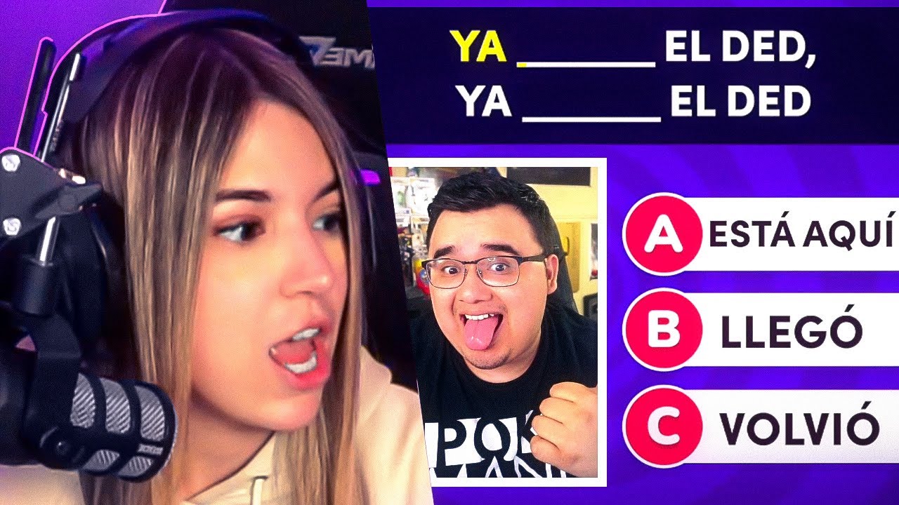 ADIVINANDO LA CANCION DE STREAMERS