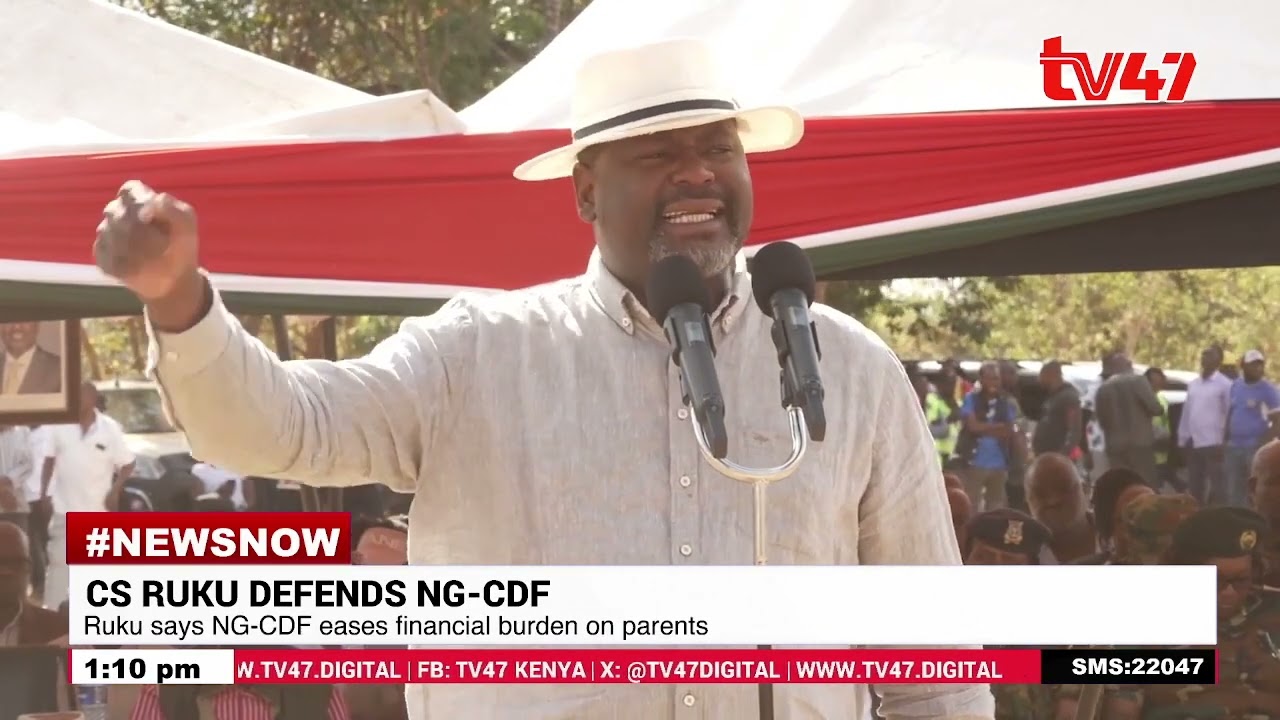 CS Ruku criticises Muturi's remarks on NG-CDF