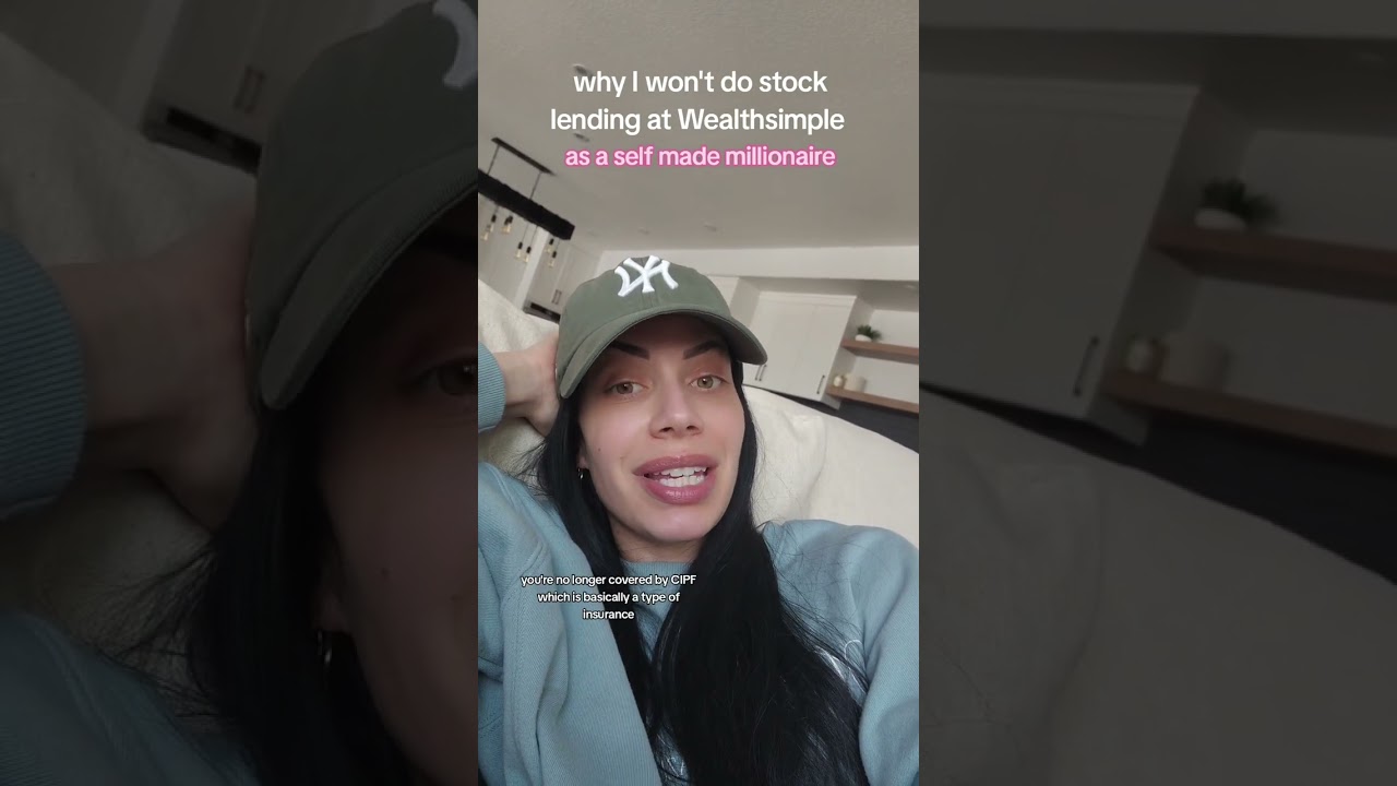Is stock lending safe? Watch this video to learn why I won't use the Wealthsimple stock lending func