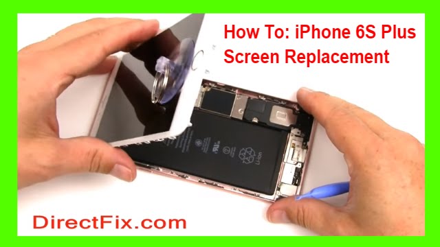 How to iPhone 6s Plus Screen Repair done in 4 minutes