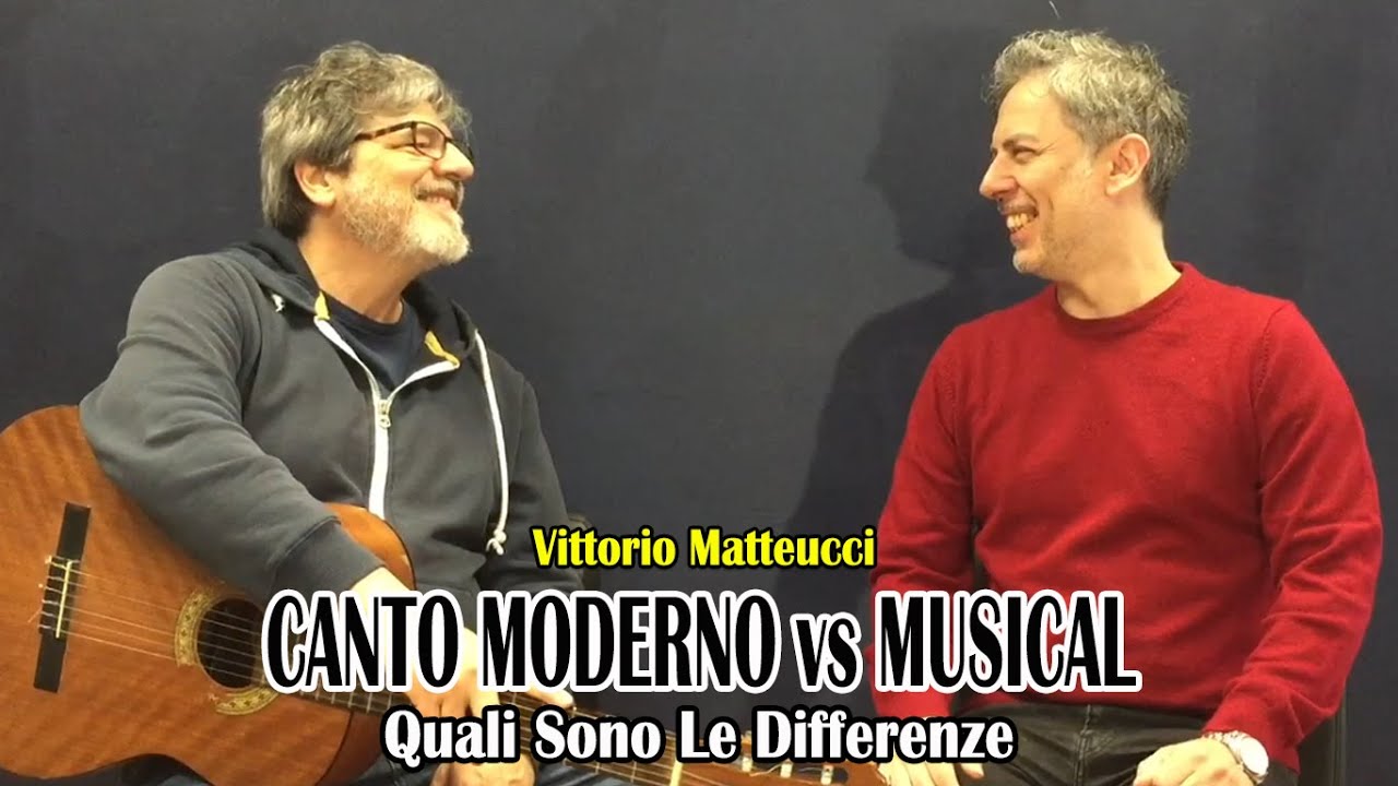 Canto Moderno vs Musical con Vittorio Matteucci (Frollo in Notre Dame de Paris)